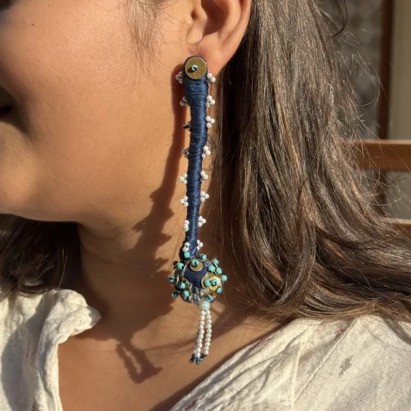 Blue Mirage Earring - Image 4