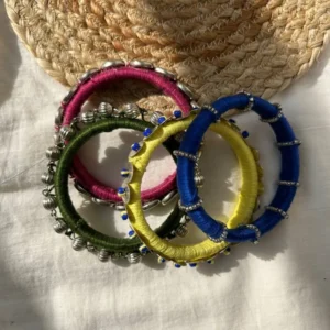 Boho Thread Stack set of four